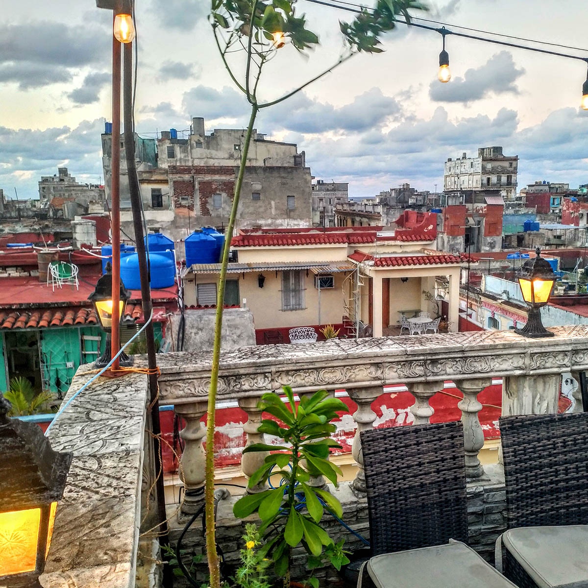 La Concordia bary z tarasem widokowym w Hawanie