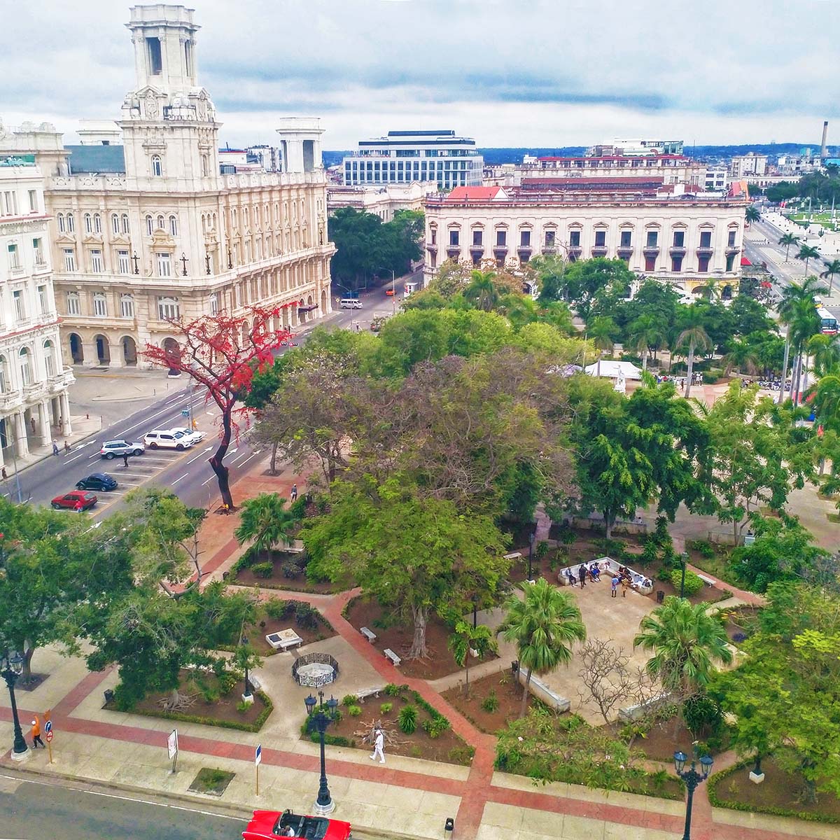 Hotel Parque Central z tarasem widokowym w Hawanie